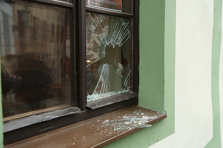 A2B Glass are able to board up broken windows while they are being repaired in Beccles.